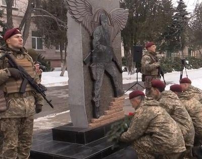 В Краматорске открыли памятник воинам АТО (видео)
