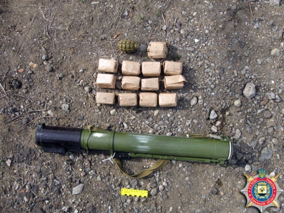В Краматорске обнаружили тайник с оружием