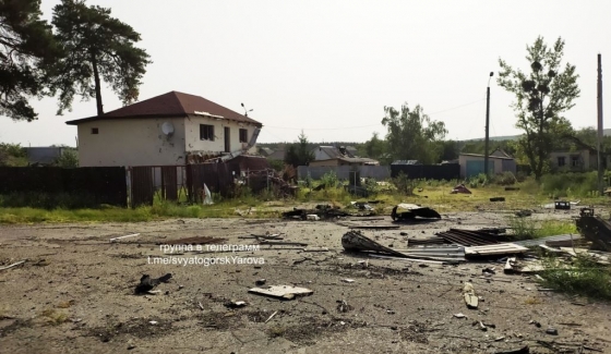 Як сьогодні виглядає найзруйнованіший район Святогірська