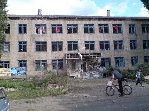 обстрел