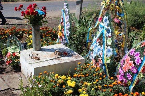 Славянск  акт вандализма