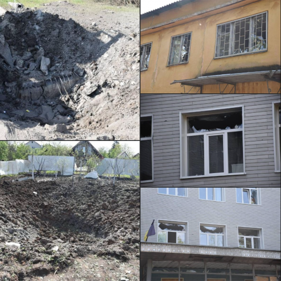 Вночі росія вкотре била ракетами по Краматорську