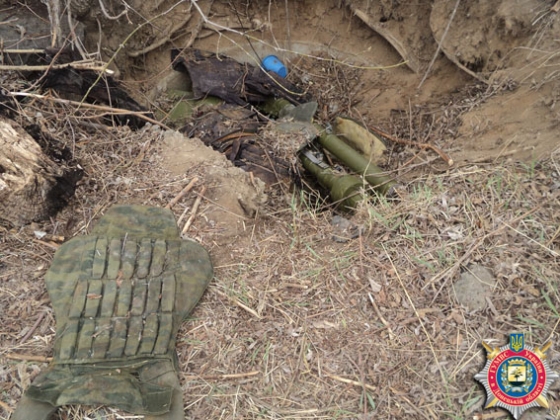 В Краматорске нашли еще один тайник с оружием