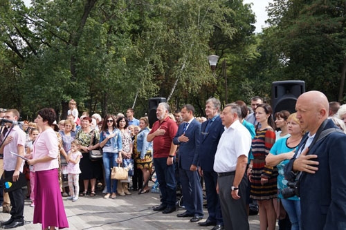 Сад Бернацкого открытие