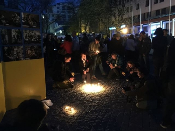 Одесса почтила погибших в АТО и в схватках с Антимайданом