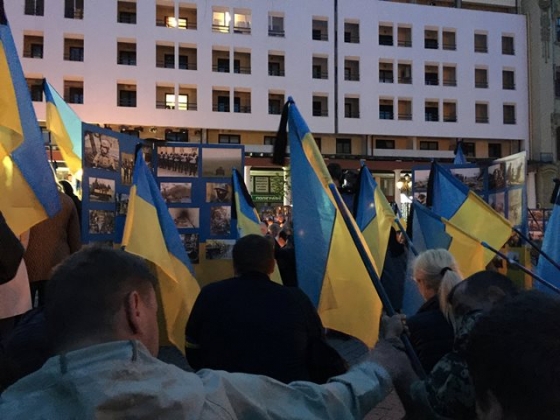 Одесса почтила погибших в АТО и в схватках с Антимайданом