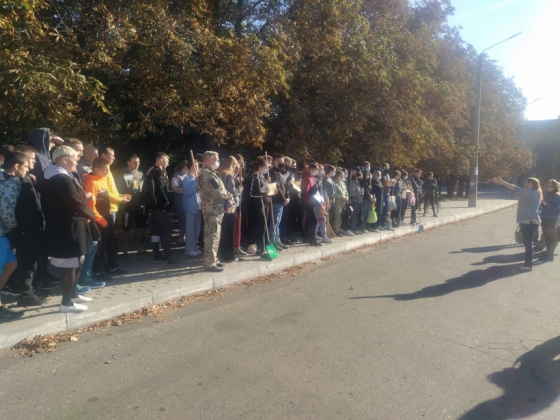 Молодь Донеччини долучилася до Всесвітнього дня прибирання