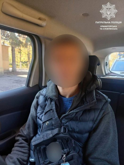 У Краматорську поліціянти виявили чоловіка, який розшукується за крадіжку