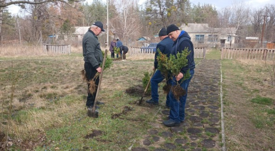 У НПП &quot;Святі Гори&quot; на рекреаційному пункті «Озеро Бездонне» висадили самшит