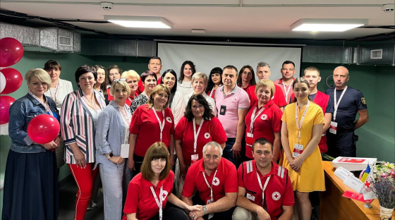 У Краматорській міській організації Червоного Хреста відбулася звітно-виборча конференція