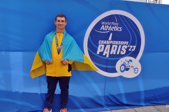 Інваспорт. Бахмутський параатлет Микола Жабняк – чемпіон світу з метання диска