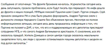 Стрелков о &quot;перевороте&quot;: Слив &quot;ДНР&quot; решили форсировать из-за санкций