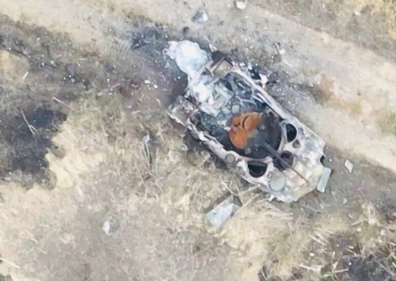 На Донецькому напрямку морські піхотинці знищили ворожу БМП разом з екіпажем та десантом, - ВМС ЗСУ