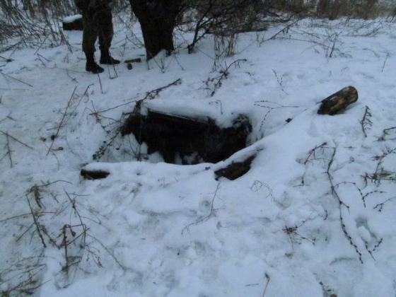 Вблизи блокпоста правоохранители обнаружили взрывоопасную «закладку»