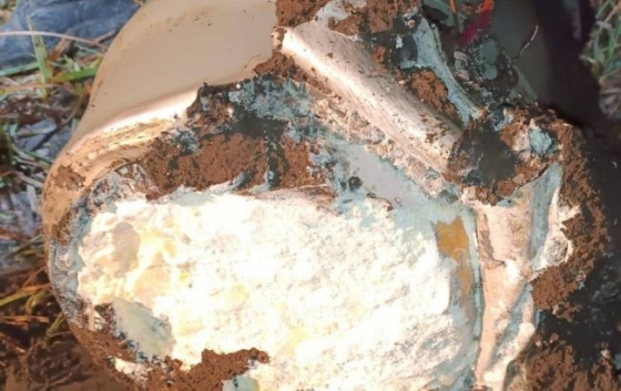 У Молдові знайшли бойову частину ракети, яка впала під час вчорашньої атаки РФ по Україні 