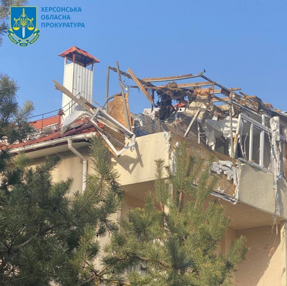 Наслідки ворожих обстрілів Херсонщини