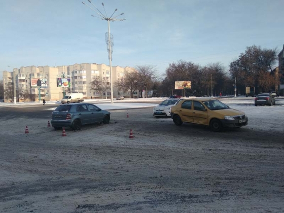 Утром в центре Краматорска произошло ДТП 