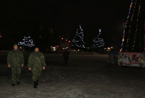 На Рождество полиция увеличит количество нарядов, которые будут охранять правопорядок на улицах Донецкой области 