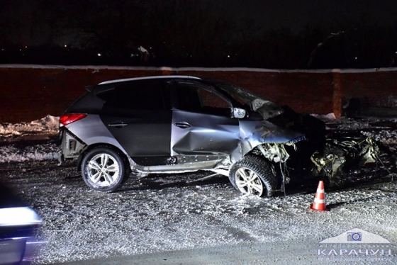 В Славянске водитель Hyundai за 5 минут совершил два ДТП