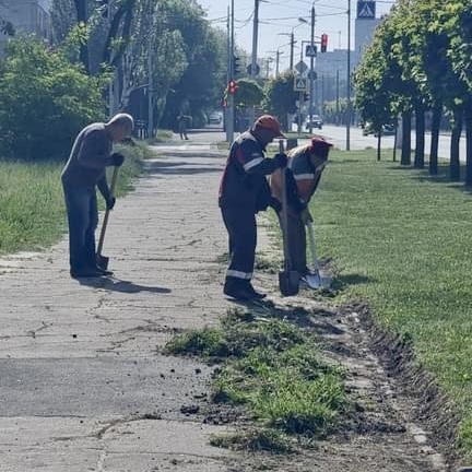 У Краматорську тривають роботи з благоустрою