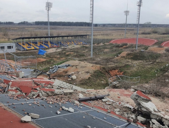 Внаслідок російської агресії на Донеччині зруйновано та пошкоджено 66 спортивних споруд