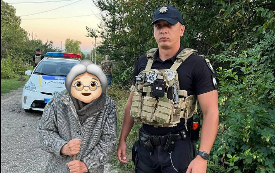 У Краматорську патрульні повернули додому бабусю, яка загубилася