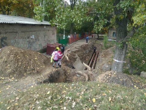 Тепловики Краматорска не торопятся зарывать котлованы 