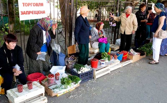 В Краматорске начинают бороться со стихийной торговлей 