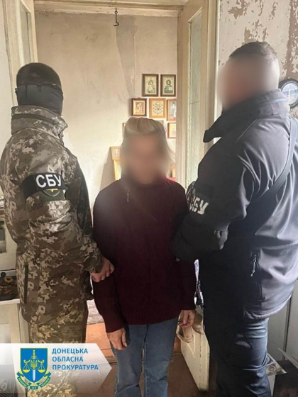 Передавала священнику УПЦ МП дані про розташування техніки та особового складу ЗСУ – викрито інформаторку з Краматорського району