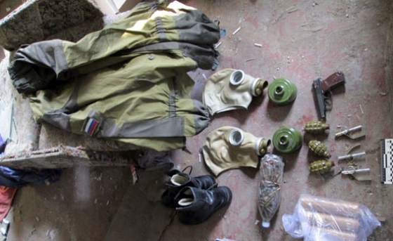 В Мариуполе правоохранителями обнаружен схрон оружия 