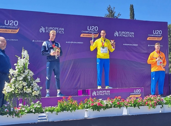 Михайло Брудін із Дружківки – чемпіон Європи U20 з метання диска