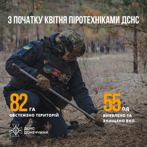 Розмінування на Донеччині: небезпечні «пелюстки» серед весняних квітів