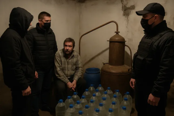 Самогонний рекет по-краматорськи: як троє друзів нажилися на незаконному бізнесі містянина