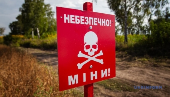 Словенія надасть Україні 1,5 млн євро на гуманітарне розмінування