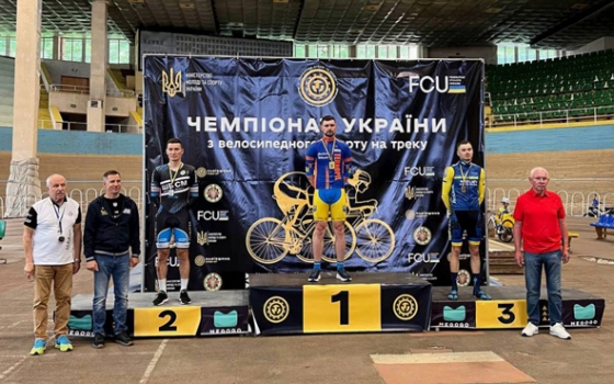 Спортсмен із Краматорського району виборов 5 нагород чемпіонату України на треку