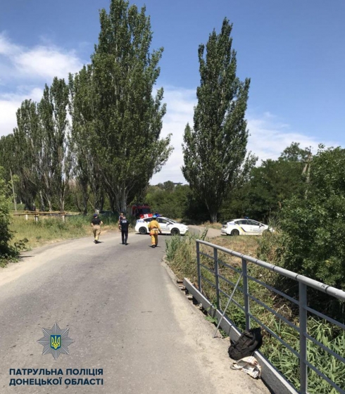 В Мариуполе из-за угрозы взрыва оцеплен мост 