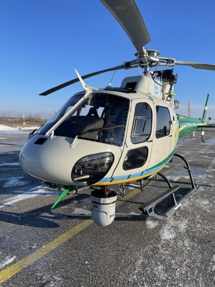 Пограничники Харьковщины получили два новых французских вертолета AIRBUS H125