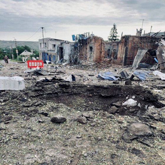 Наслідки ракетного удару по Краматорську 27.06.2023