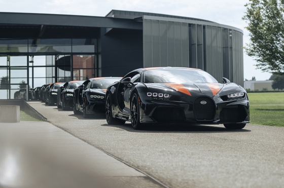 490 км/ч за 3,5 млн евро: выпущены первые Bugatti Chiron Super Sport 300+