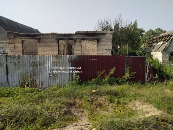 Як сьогодні виглядає найзруйнованіший район Святогірська