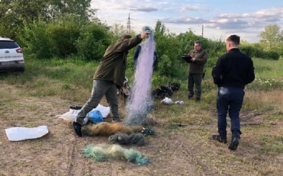 Лише за минулий тиждень порушники правил рибальства завдали майже 441 тисячу гривень збитків
