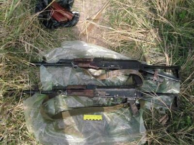 Вблизи Краматорска СБУ обнаружила тайник с оружием