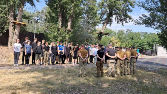 Молодь Донеччини проходить вишкіл у Дніпрі