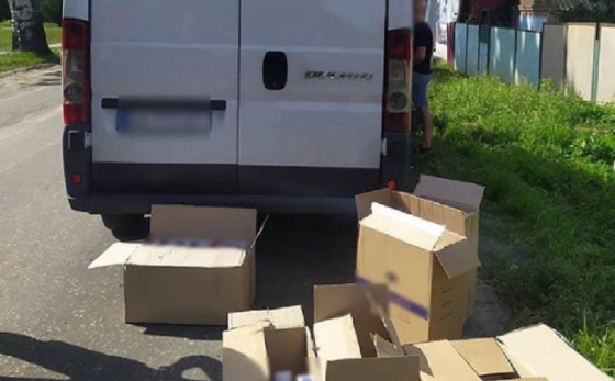 В рамках профилактических мероприятий в Краматорске обнаружили 2500 пачек безакцизных сигарет
