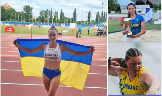 Легкоатлети Донеччини відзначилися «золотом» і «бронзою» на змаганнях U23 у Польщі