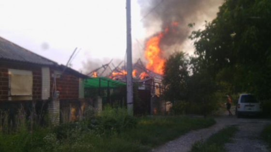 В Донецке обстрелян поселок Октябрьский 