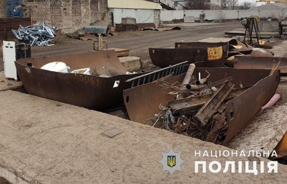 В Краматорске остановлена деятельность незаконной металлоприемки