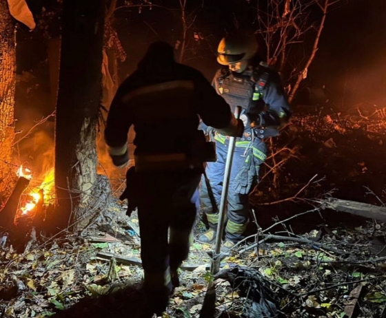 ЗСУ збили ракету в Дніпропетровській області: від уламків виникла пожежа