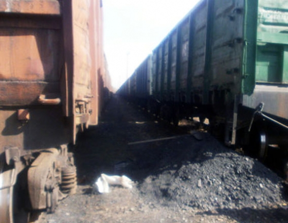 Возле Доброполья пытались украсть четыре тонны угля 