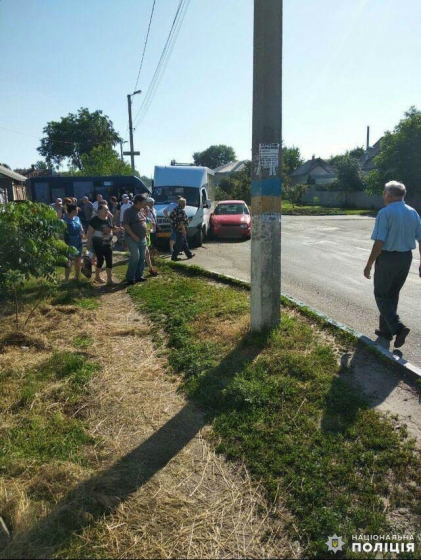 В Дружковке в ДТП пострадали трое взрослых пассажира автобуса и ребенок